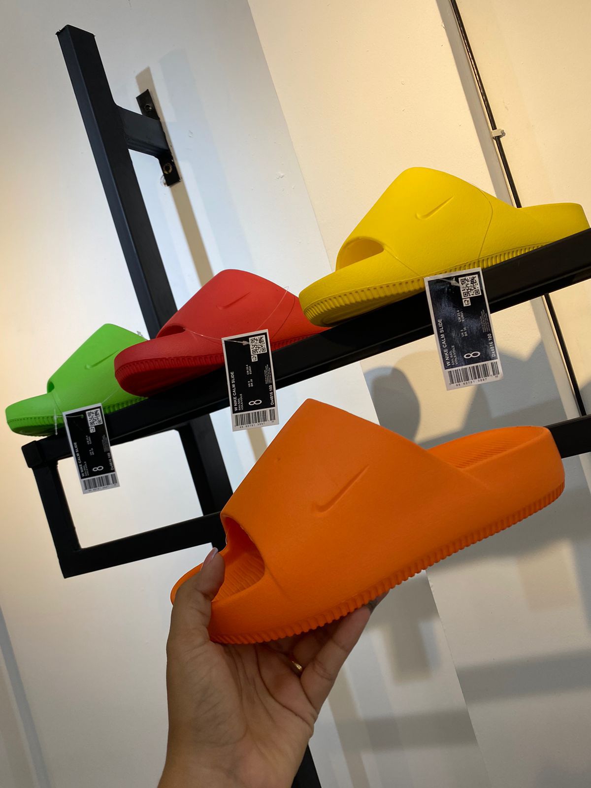 Sandalias Nike Calm Slide Unisex Naranja